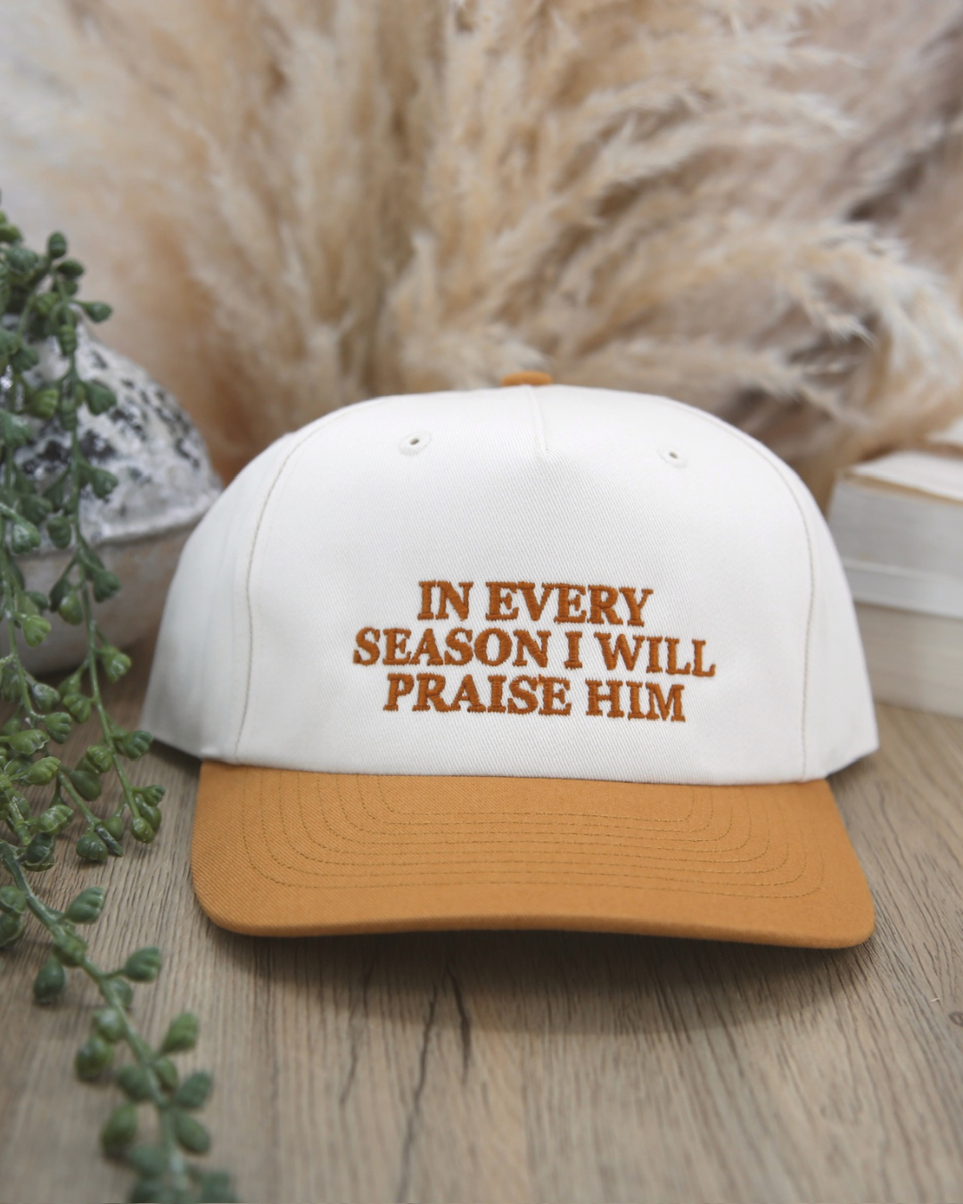 In Every Season I Will Praise Him Trucker Hat