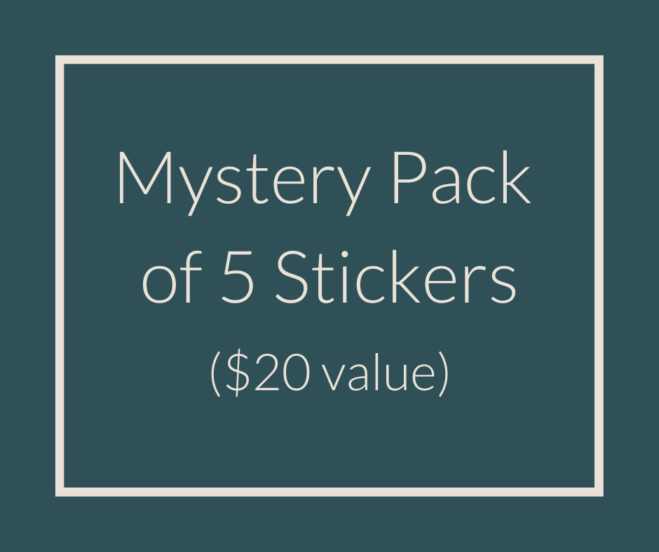 Mystery Sticker- 5 Pack