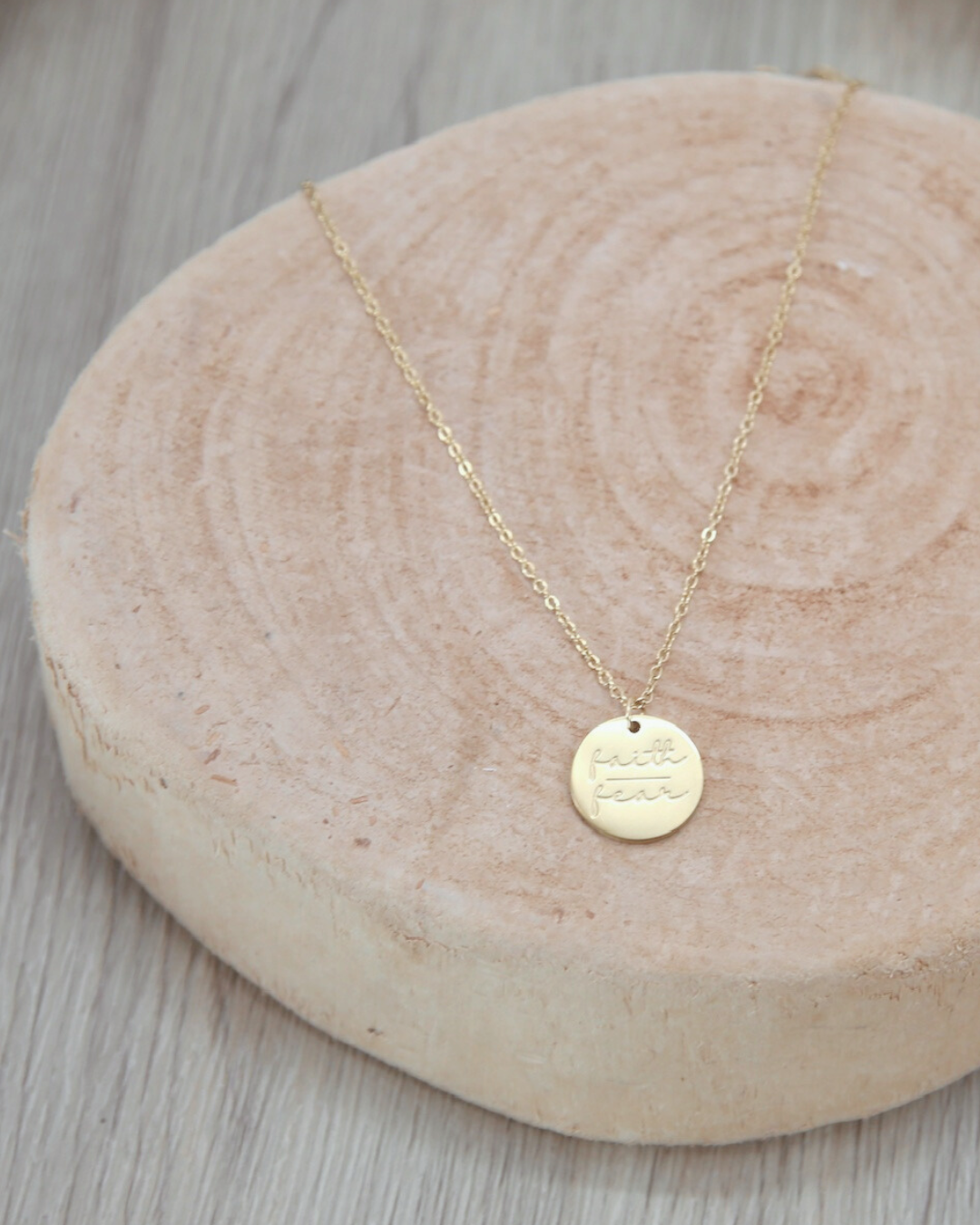 Faith over Fear Necklace