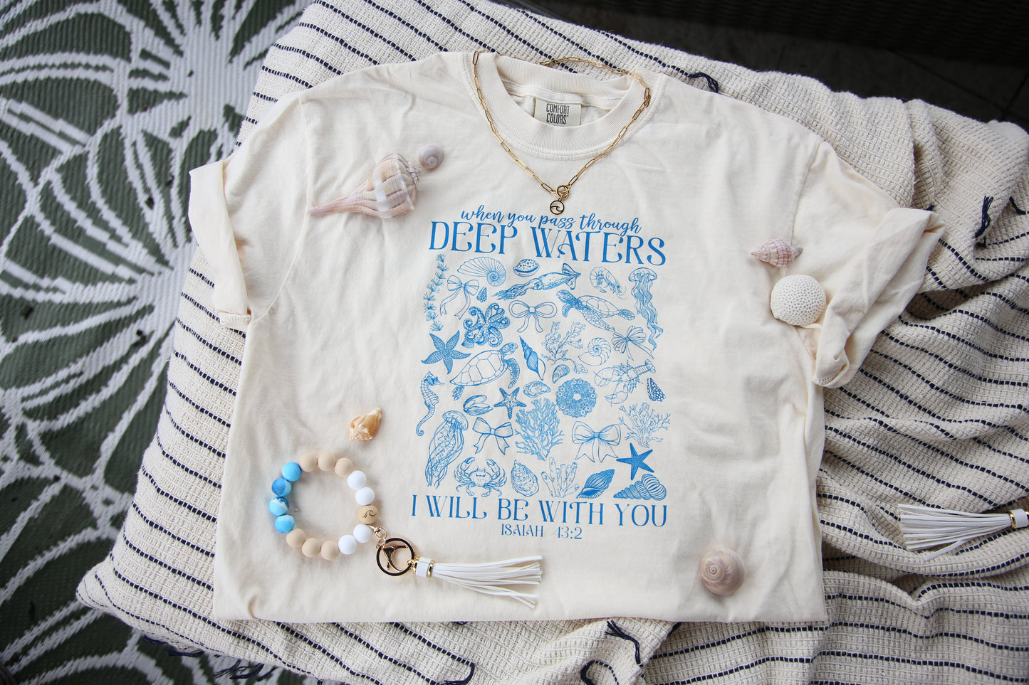 Deep Waters Gold Necklace