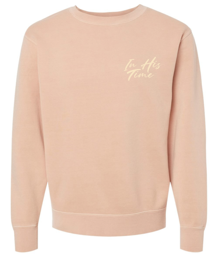 In His Time Crewneck- wholesale