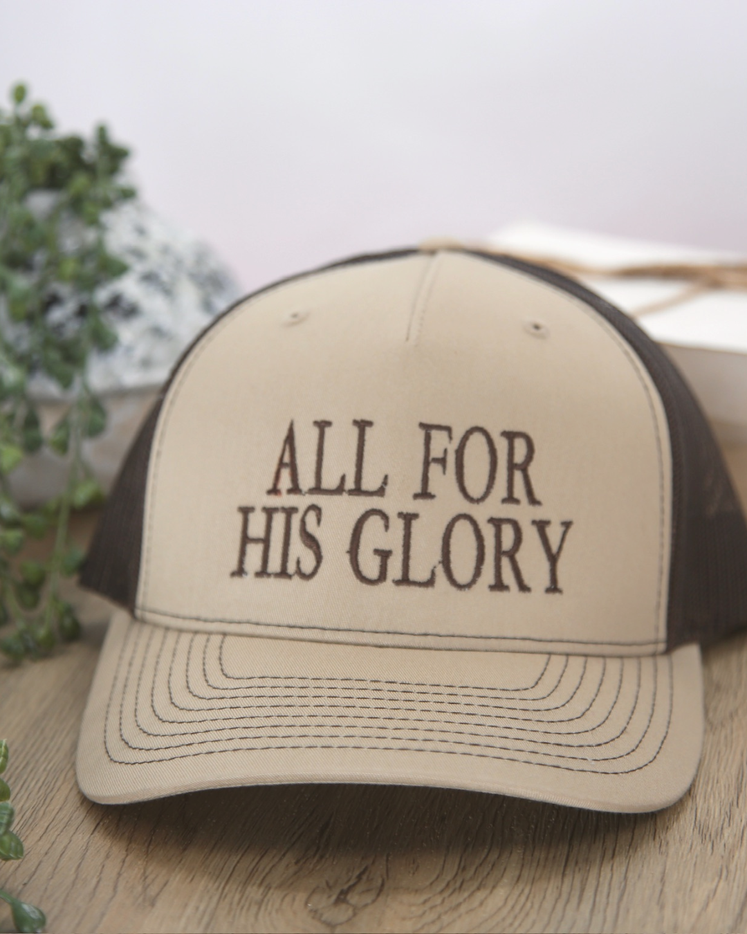 All For His Glory Trucker Hat