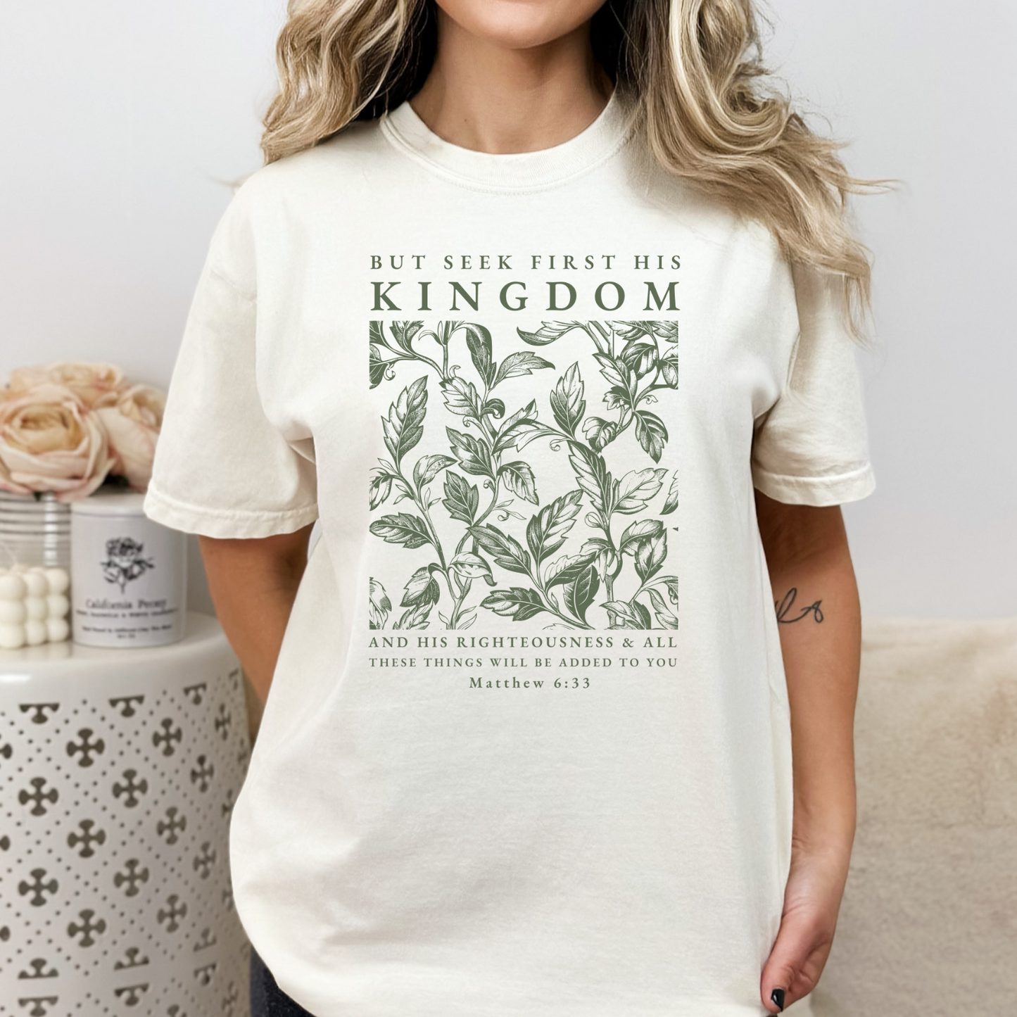 Matthew 6:33 T-shirt - Wholesale