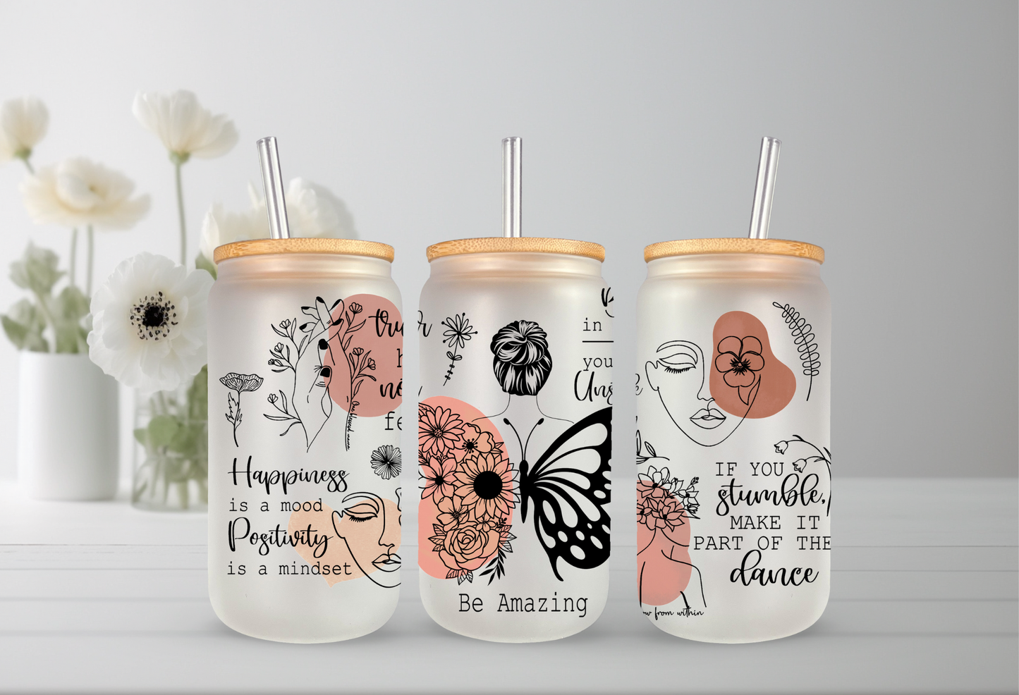 Butterfly Affirmations Cup- Wholesale