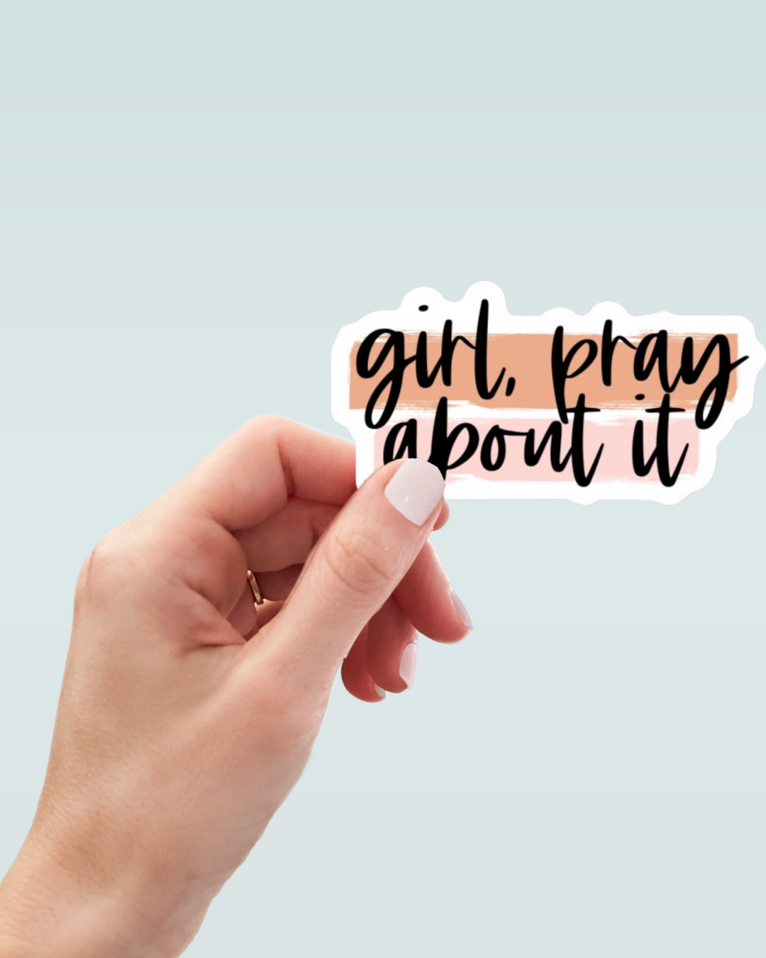 Pray About It Decal