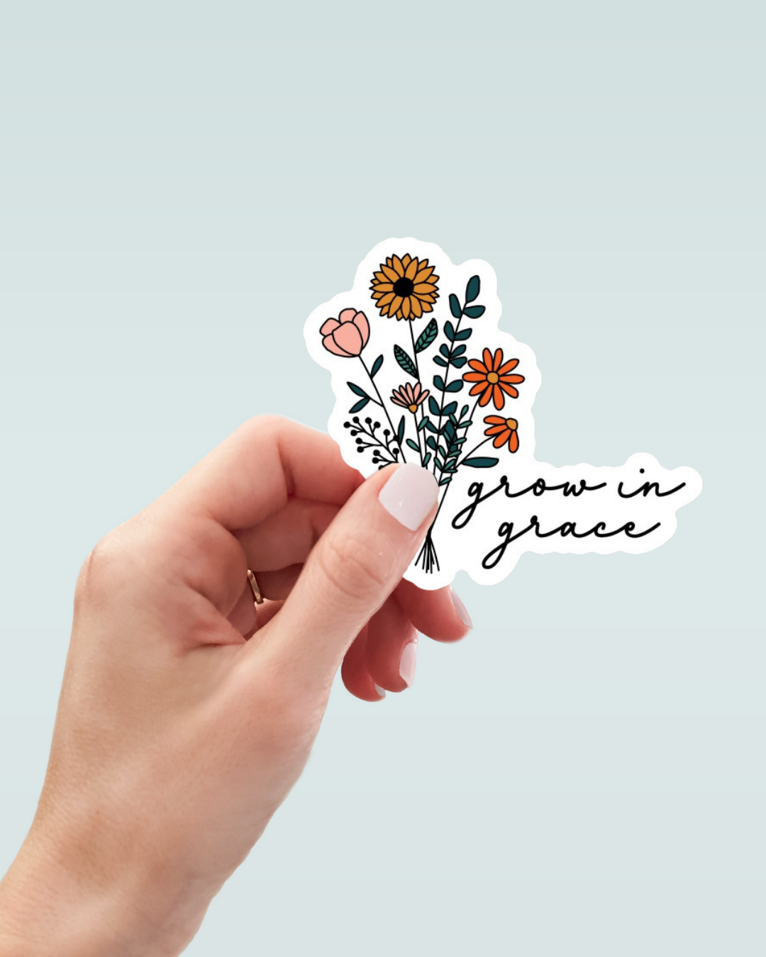 Grow in Grace Decal