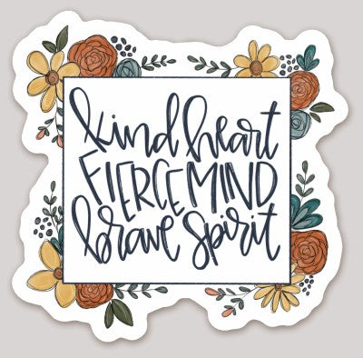 Kind Heart Waterproof Sticker - Wholesale