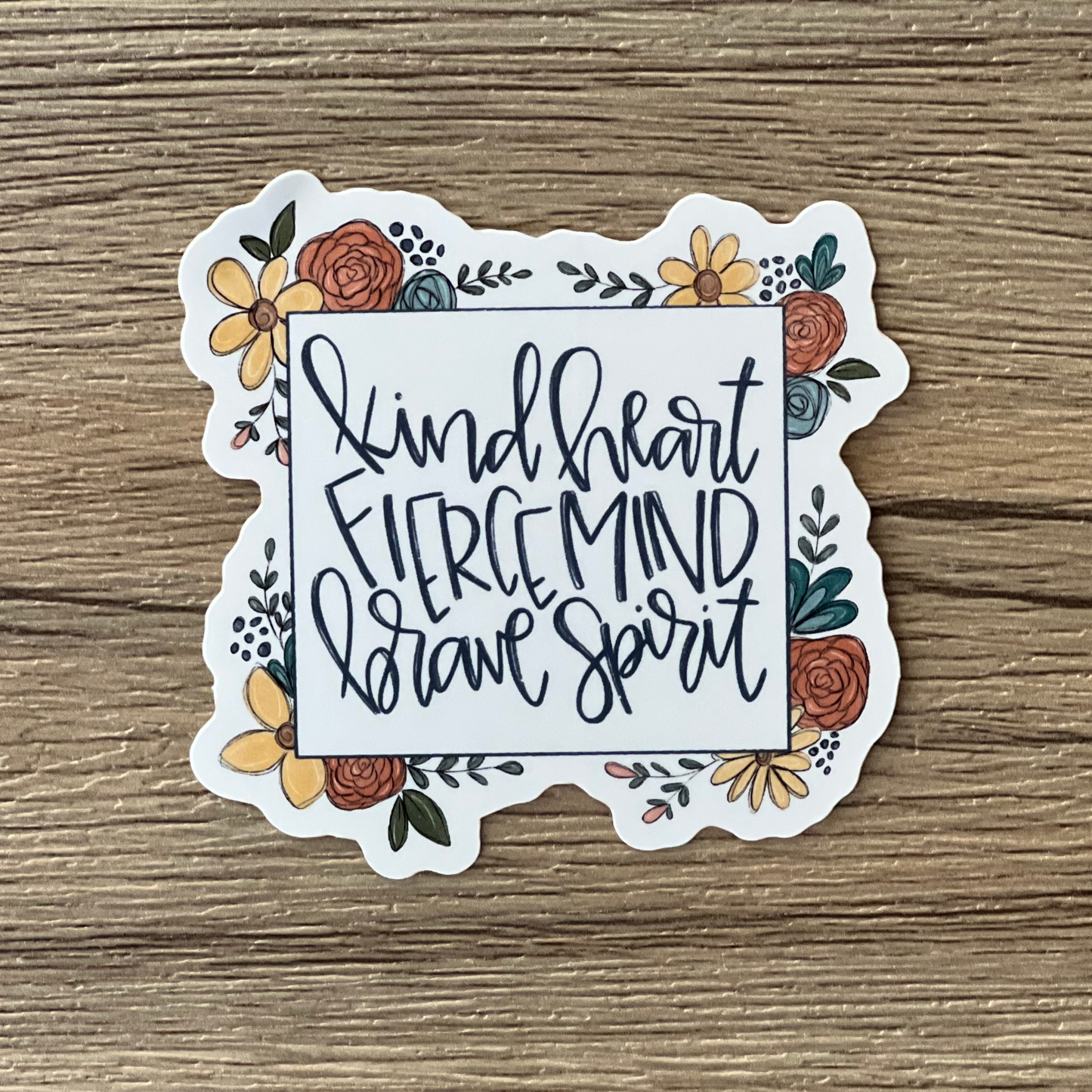Kind Heart Waterproof Sticker - Wholesale