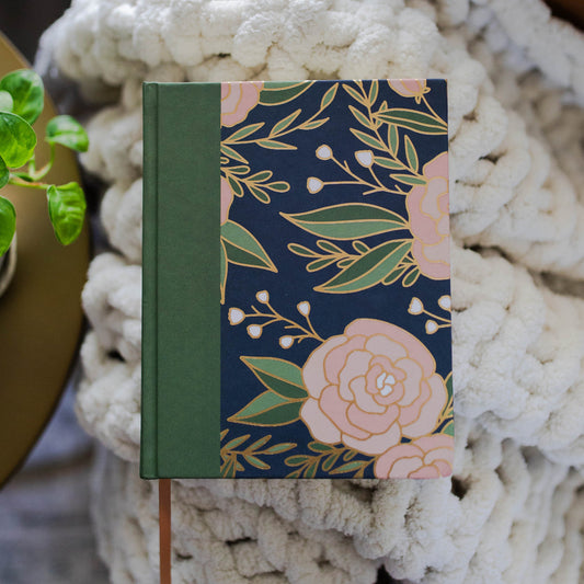 Esv Single Column Journaling Bible® | Stained Glass Blooms