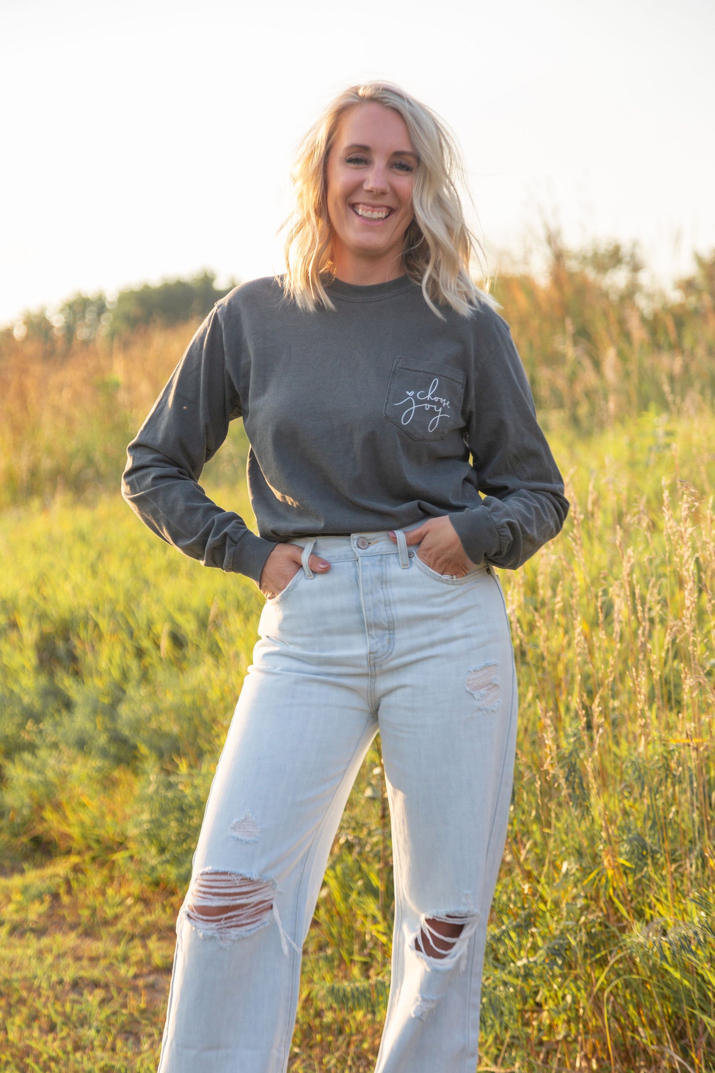 Choose Joy Long Sleeve Shirt