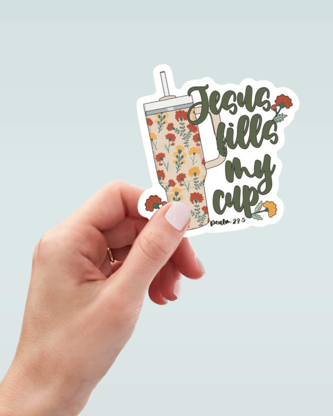 Jesus Fills my Cup Decal